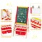 Kids Art Stand Wood Whiteboard Chalkboard w/ Paper Roll &Full Set of Accessories
